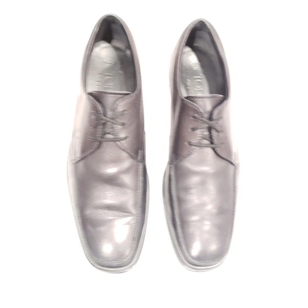 Tod's Men's Dress Shoes size 7.5 black leather mens lace up dress shoes italy